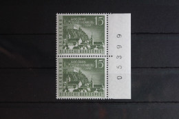 Saarland 436 Postfrisch Paar Mit Bogennummer #FZ314 - Other & Unclassified
