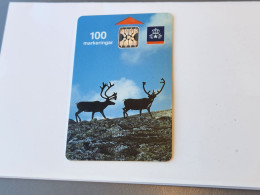 SWEDEN-(SE-TEL-100-0005)-Reindeer-Renar I-(41)(Telefonkort100 Marker)(tirage-150.000)(?)-used Card - Sweden