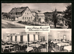 AK Schmiedefeld Am Rennsteig, Hotel Schöne Aussicht, Innenansicht  - Schmiedefeld