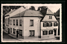 AK Hattenheim /Rheingau, Gasthaus Noll Mit Strasse Aus Der Vogelschau  - Rheingau