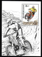 BELGIEN BLOCK 72 POSTFRISCH(MINT) MOTORRADSPORT - MOTOCROSS - Motorbikes