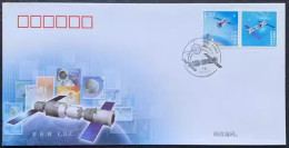 China FDC/2012 Personalized Stamp Series No.24— China's Space Rendezvous & Docking Mission Shenzhou 9 1v MNH - 2010-2019