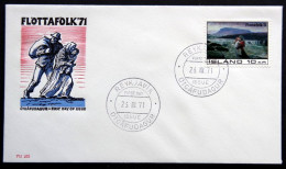 Iceland 1971   Aviation Safety Board Minr.450  FDC  (6570 ) - FDC