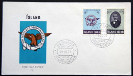 Iceland 1971    Minr.455-56   FDC  (6570 ) - FDC