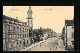 AK Göppingen, Partie In Der Hauptstrasse  - Goeppingen