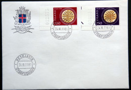 Iceland 1981  MiNr.574-75  FDC   ( Lot 6540 ) - FDC