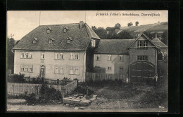 AK Oberweissbach, Friedrich Fröbels Geburtshaus  - Oberweissbach