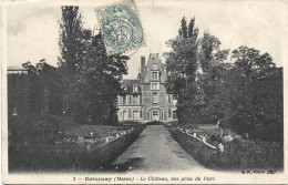 CPA 51 - ESTERNAY - LE CHATEAU - VUE PRISE DU PARC - Esternay