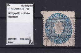 Wappen 2 Ngr. Mit R2 CHEMNITZ 9 ? 65 - Saxony