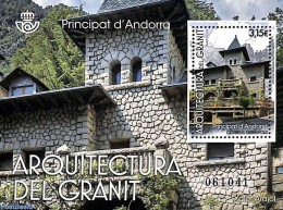 Andorra, Spanish Post 2017 Granite Architecture S/s, Mint NH, Art - Architecture - Ungebraucht