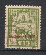 KOUANG-TCHEOU - 1927 - N°YT. 73 - Laboureur 1/10c Olive - Oblitéré / Used - Usados