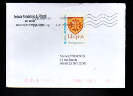 MONTIMBRAMOI LLUTOPIA SUR LETTRE - Storia Postale