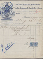 Italie - Lot De 3 Documents Datés 1920 De ROME Portant Des Timbres Fiscaux - Voir Scans - Revenue Stamps