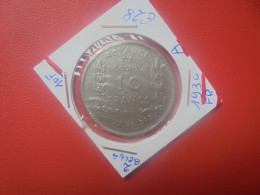 Albert 1er. 10 FRANCS 1930 FR POS. A (A.4) - 10 Francs & 2 Belgas