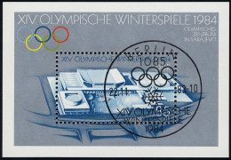 Block 74 Olympische Winterspiele Sarajevo, ESSt Berlin - Usati