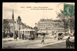 75 - PARIS 6EME - PLACE ST-MICHEL - LE NOUVEAU PALAIS DE JUSTICE - District 06