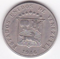 Venezuela 12 ½  Centimos 1946 , Copper-Nickel, Y# 30a - Venezuela