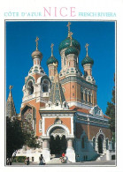 06 - Nice - La Cathédrale Orthodoxe Russe - CPM - Carte Neuve - Voir Scans Recto-Verso - Bauwerke, Gebäude