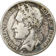 Belgique, Leopold I, 5 Francs, 5 Frank, 1833, Argent, TB+, KM:3.1 - 5 Francs