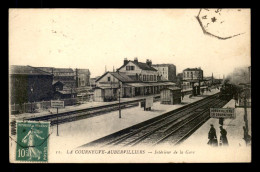 93 - LA COURNEUVE-AUBERVILLIERS - INTERIEUR DE LA GARE DE CHEMIN DE FER - La Courneuve