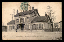 93 - LA COURNEUVE - STATION DU CHEMIN DE FER AUBERVILLIERS-LA COURNEUVE - La Courneuve