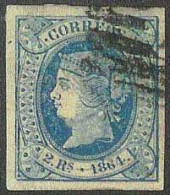 ESPAÑA 1864 - Edifil #68 - VFU - Gebraucht
