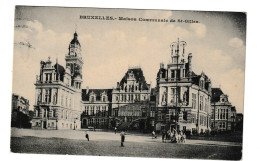 Bruxelles Saint Gilles Hotel Communal Cachet 1911 Brussel Sint Gillis Stadhuis Htje - St-Gillis - St-Gilles