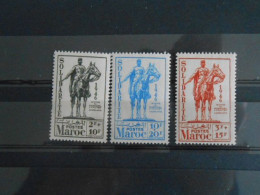 MAROC YT 241/243 AU PROFIT DES OEUVRES DE SOLIDARITE** - Unused Stamps