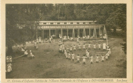 Geldenaken; Dongelberg. Colonie Dé Enfants Débiles. Les Jeux - Non Voyagé. (Belge - Bruxelles) - Jodoigne