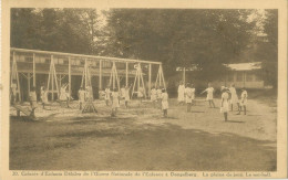 Geldenaken; Dongelberg. Colonie Dé Enfants Débiles. La Plaine De Jeux. Le Net-ball - Non Voyagé. (Belge - Bruxelles) - Jodoigne