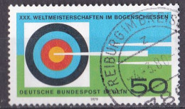 Berlin 1979 Zielscheibe / Pfeile O/used (A1-9) - Tiro Con L'Arco