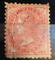 New South Wales, Australia, 1879, Victoria, Yvert 1 * VF - Oblitérés