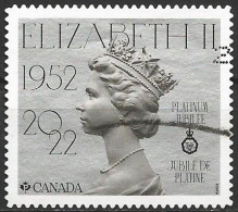 Canada 2022 - Mi 3904 - YT 3791 ( Jubilée Of Queen Elisabeth II ) Perf. 13½ - Oblitérés