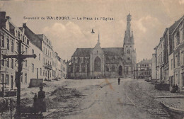 Belgique - WALCOURT (Namur) La Place Et L'église - Walcourt