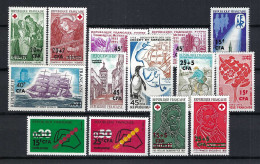 REUNION 1970-72: Lot De Neufs** - Used Stamps