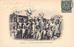 Guinée Conakry - NU ETHNIQUE - Groupe D'ouvriers Et D'ouvrières - Ed. Inconnu  - Guinea