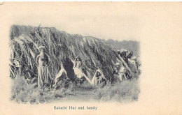 Pakistan - Baluchi Hut And Family - Publ. F. Bremner  - Pakistán