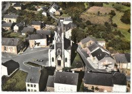 CPSM REDU - L'Eglise - Vue  Aérienne - Ed. CIM N°30-67 A - Libin