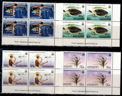 KIRIBATI 1984 SAY KIRIBATI BLOCK OF 4 MI No 447-50 MNH VF !! - Kiribati (1979-...)