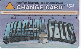 TARJETA DE ESTADOS UNIDOS DE NEW YORK TELEPHONE DE NIAGARA FALLS (310C) - [1] Hologrammkarten (Landis & Gyr)