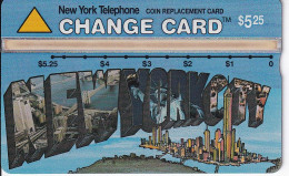 TARJETA DE ESTADOS UNIDOS DE NEW YORK TELEPHONE DE NEW YORK CITY (310D) - [1] Hologrammkarten (Landis & Gyr)