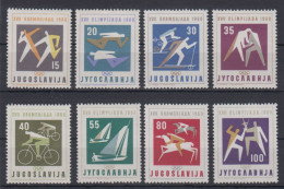 Yugoslavia Sport-the 17th Olympic Games In Roma 1960 MNH ** - Nuevos