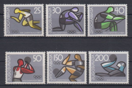 Yugoslavia Sport-olympic Games In Tokyo 1964 MNH ** - Nuevos