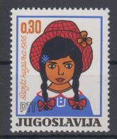 Yugoslavia Week Of Children 1966 MNH ** - Nuevos