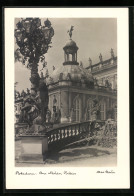 Foto-AK Max Baur, Potsdam, Am Neuen Palais, Aussenansicht Des Schlosses Im Park Von Sanssouci - Altri & Non Classificati