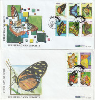 Aruba 2010, FDC Unused, Butterflies - Curazao, Antillas Holandesas, Aruba