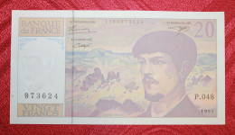 Billet 20 Francs Debussy 1995 / P.048-973624 / SPL - 20 F 1980-1997 ''Debussy''