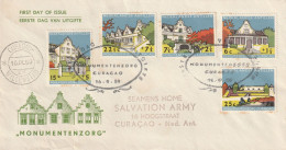 Nederlandse Antillen 1959, FDC Sent To Curacao - Curazao, Antillas Holandesas, Aruba