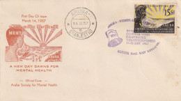 Nederlandse Antillen 1957, FDC Unused, Mental Health - Curazao, Antillas Holandesas, Aruba