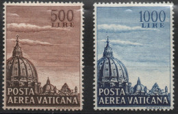 Vaticano - 1953 - Cupola Della Basilica Di San Pietro, Serie Completa, 2 Valori, Linguellati, Cat Sassone 22/23 - Neufs